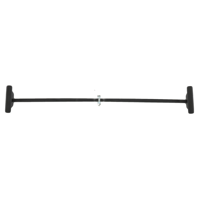 Рукоятка для тяги з широким хватом Wide Grip нековзне покриття LiveUp LP8328 85см чорний