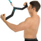 Рукоятка для тяги з широким хватом Wide Grip нековзне покриття LiveUp LP8328 85см чорний