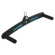 Рукоятка для тяги із середнім хватом Mid grip нековзне покриття LiveUp LP8329 53см чорний