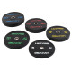 Бамперні диски гумові Bumper Plates LiveUp LP8331-10 ø50.5мм 10кг чорний