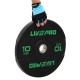Бамперні диски гумові Bumper Plates LiveUp LP8331-10 ø50.5мм 10кг чорний