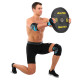 Бамперні диски гумові Bumper Plates LiveUp LP8331-15 ø50.5мм 15кг чорний