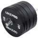 Бамперні диски гумові Bumper Plates LiveUp LP8331-15 ø50.5мм 15кг чорний