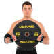 Бамперні диски гумові Bumper Plates LiveUp LP8331-15 ø50.5мм 15кг чорний