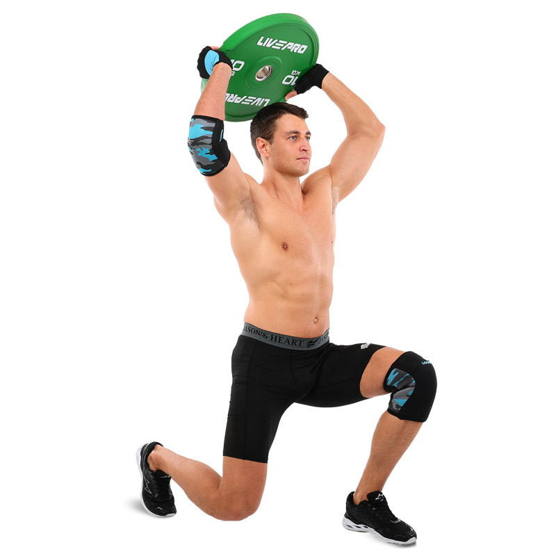 Бамперні диски гумові Bumper Plates LiveUp LP8332-10 ø50.5мм 10кг зелений