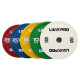 Бамперні диски гумові Bumper Plates LiveUp LP8332-10 ø50.5мм 10кг зелений