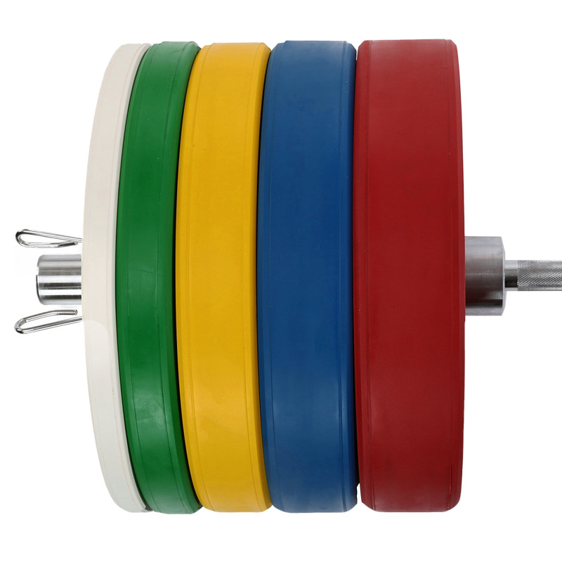 Бамперні диски гумові Bumper Plates LiveUp LP8332-20 ø50.5мм 20кг синій