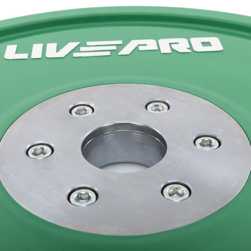 Бамперні диски гумові Bumper Plates LiveUp LP8335-10 ø50.5мм 10кг зелений