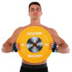 Бамперні диски гумові Bumper Plates LiveUp LP8335-15 ø50.5мм 15кг жовтий