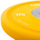 Бамперні диски гумові Bumper Plates LiveUp LP8335-15 ø50.5мм 15кг жовтий