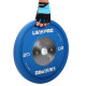 Бамперні диски гумові Bumper Plates LiveUp LP8335-20 ø50.5мм 20кг синій