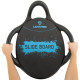 Платформа для преса з подушкою для ніг Abdominal wheel LiveUp LP8346 розмір 60х52,5х22см чорний