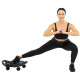 Платформа для преса з подушкою для ніг Abdominal wheel LiveUp LP8346 розмір 60х52,5х22см чорний