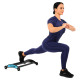 Ролер для сідничних м'язів Glute Ham Roller LiveUp LP8347 розмір 66х40,5х10см чорний