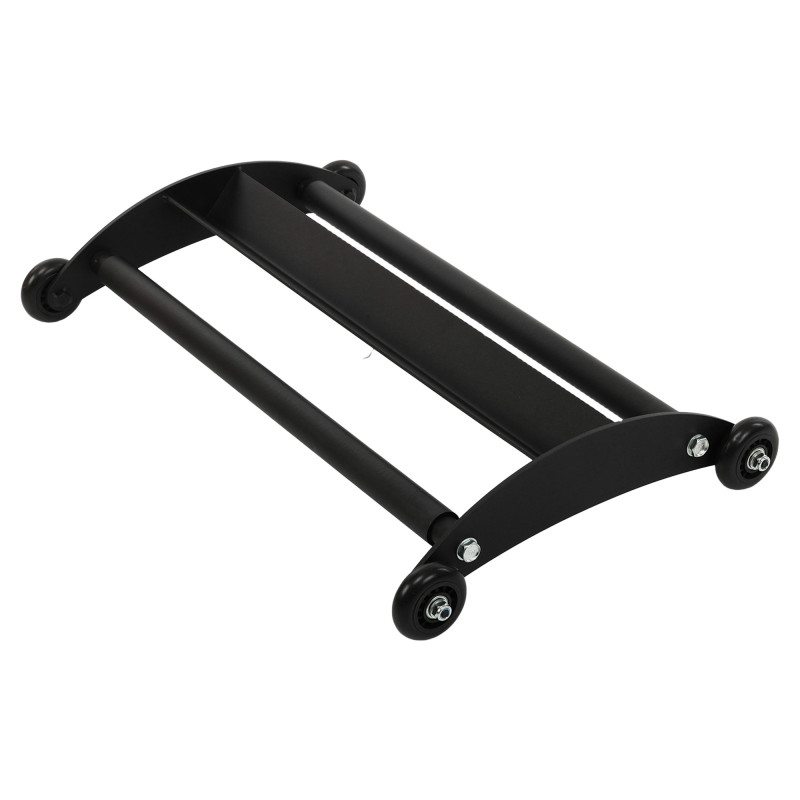 Ролер для сідничних м'язів Glute Ham Roller LiveUp LP8347 розмір 66х40,5х10см чорний