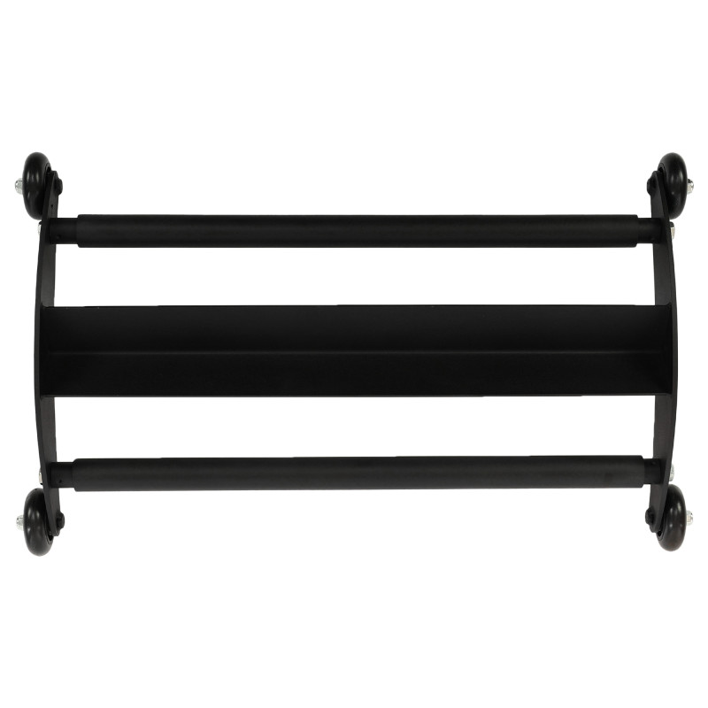 Ролер для сідничних м'язів Glute Ham Roller LiveUp LP8347 розмір 66х40,5х10см чорний