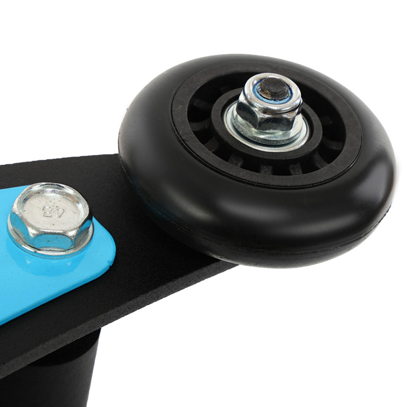 Ролер для сідничних м'язів Glute Ham Roller LiveUp LP8347 розмір 66х40,5х10см чорний
