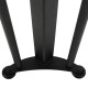Ролер для сідничних м'язів Glute Ham Roller LiveUp LP8347 розмір 66х40,5х10см чорний