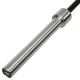 Гриф прямий для станової тяги хромований Олімпійський Texas Deadlift Bar LiveUp LP8371 довжина 2,3 м гриф ø50мм хром-чорний