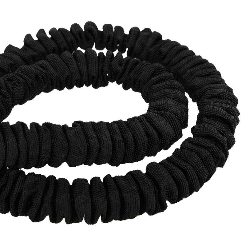Еспандер трубчастий із карабіном у захисному рукаві RESISTANCE TUBE LiveUp LP8401-L навантаження високе