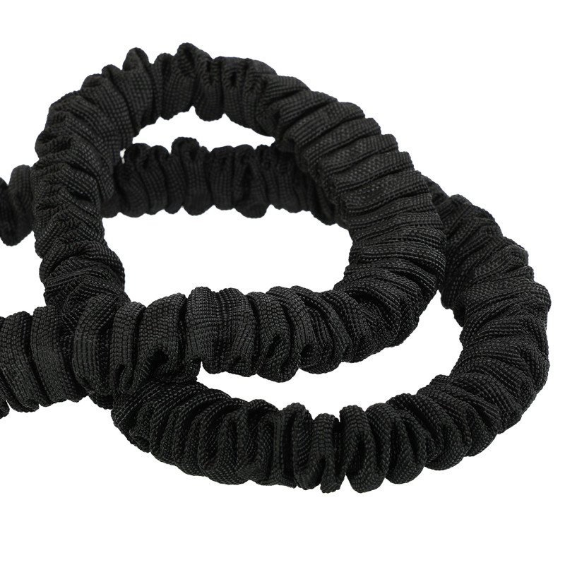 Еспандер трубчастий із карабіном у захисному рукаві RESISTANCE TUBE LiveUp LP8401-M ​​навантаження середнє