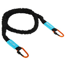 Еспандер трубчастий із карабіном у захисному рукаві RESISTANCE TUBE LiveUp LP8401-XL навантаження дуже високе