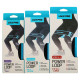 Гумка тканинна для вправ стрічка опору LOOP BANDS LiveUp LP8414-M чорний