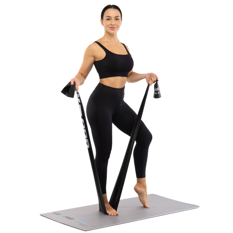 Стрічка еластична для фітнесу та йоги LiveUp LP8415-XL кольори в асортименті