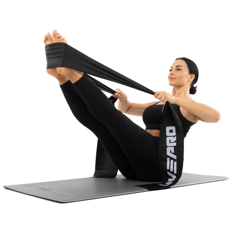 Стрічка еластична для фітнесу та йоги LiveUp LP8415-XL кольори в асортименті