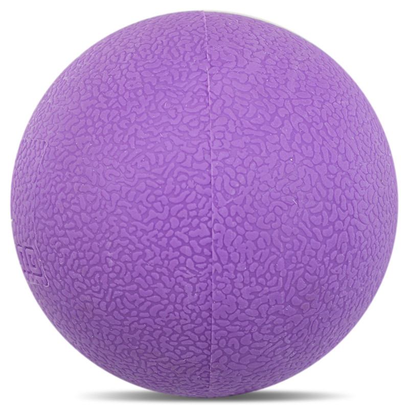 М'яч масажний для МФР LiveUp LP8501 ø6,5см фіолетовий