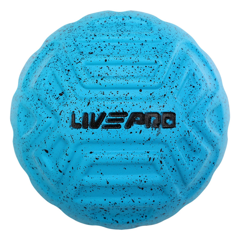 М'яч масажний для МФР ø6см 2 штуки LivePRO LP8507 2штуки ø6см блакитний-жовтий