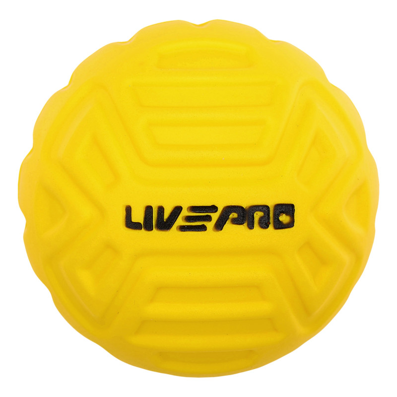 М'яч масажний для МФР ø6см 2 штуки LivePRO LP8507 2штуки ø6см блакитний-жовтий