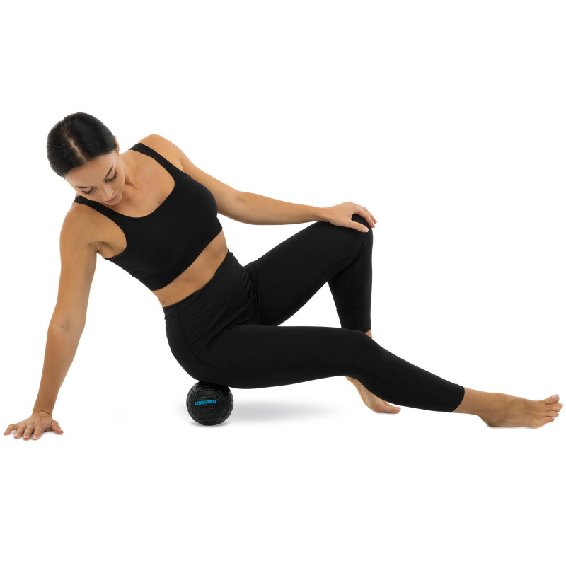 М'яч масажний для МФР LivePRO Target massage ball LP8508 ø12,5см чорний
