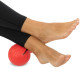 М'яч масажний подвійний для МФР та самомасажу Duoball LivePRO Peanut massage ball LP8509 ø19,4см червоний