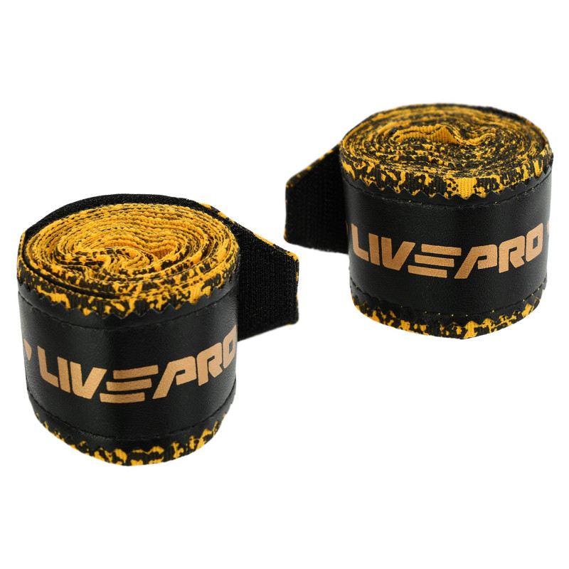 Бінти боксерські бавовна з еластаном LivePRO LP8605 кольори в асортименті