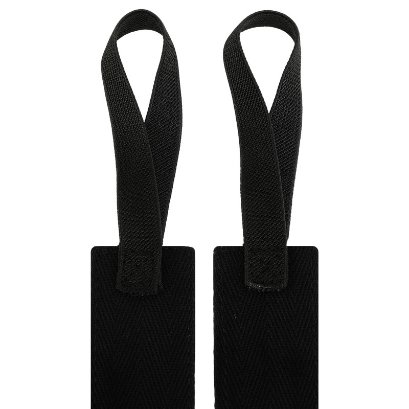 Бинти кистьові для жиму LIFTING WRIST WRAPS LiveUp LP8702 2шт чорний-синій