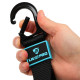 Ручки з карабінами для еспандерів резинок та тренажерів FIT HOOK HANDLES LiveUp LP8706 2шт чорний