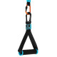 Ручки з карабінами для еспандерів резинок та тренажерів FIT HOOK HANDLES LiveUp LP8706 2шт чорний