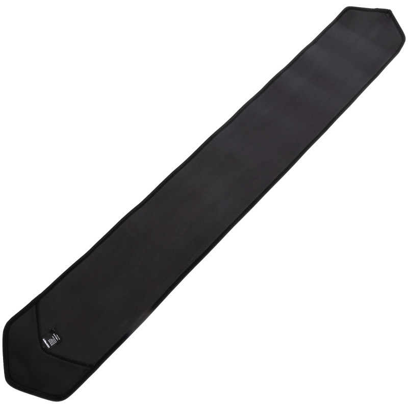 Пояс для тренажерного залу та схуднення SWEAT WAIST TRIMMER LiveUp LP8718 розмір 125x19,5x0,5см чорний-сірий