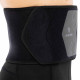 Пояс для тренажерного залу та схуднення SWEAT WAIST TRIMMER LiveUp LP8718 розмір 125x19,5x0,5см чорний-сірий