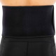 Пояс для тренажерного залу та схуднення SWEAT WAIST TRIMMER LiveUp LP8718 розмір 125x19,5x0,5см чорний-сірий