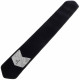 Пояс для тренажерного залу та схуднення SWEAT WAIST TRIMMER LiveUp LP8718 розмір 125x19,5x0,5см чорний-сірий