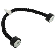 Канат гнучка тяга для трицепса із подвійним хватом LiveUp LP8720 довжина 70см чорний