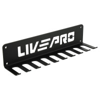 Кронштейн настінний для скакалок та петель LiveUp LP8817 чорний
