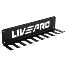 Кронштейн настінний для скакалок та петель LiveUp LP8817 чорний