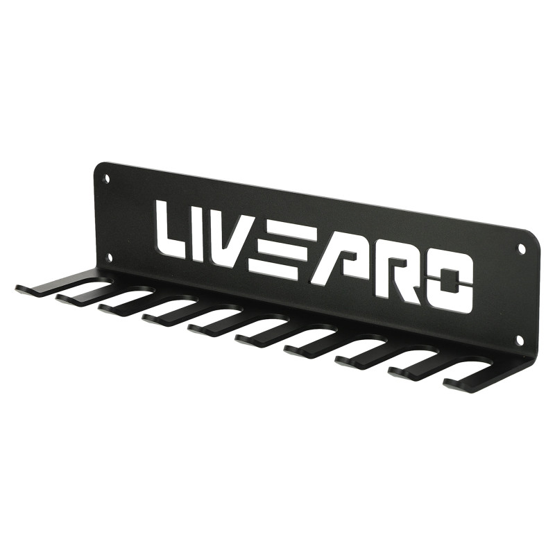 Кронштейн настінний для скакалок та петель LiveUp LP8817 чорний