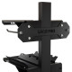 Стелаж модульний для інвентаря кросфіт STORAGE RACK LiveUp LP8875 розмір-55x60x180см чорний