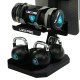 Стелаж модульний для інвентаря кросфіт STORAGE RACK LiveUp LP8875 розмір-55x60x180см чорний