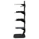 Стелаж модульний для інвентаря кросфіт STORAGE RACK LiveUp LP8875 розмір-55x60x180см чорний