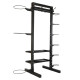 Стелаж модульний для інвентаря кросфіт STORAGE RACK LiveUp LP8897 розмір-156,5x76,6x197,4см чорний